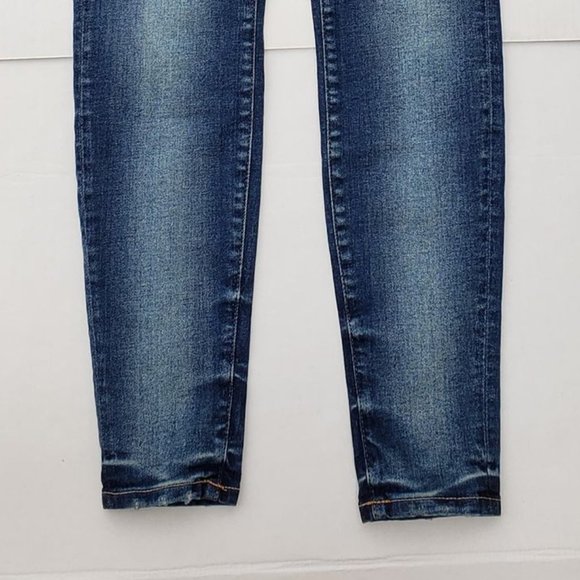 GUESS Women's Nada Paneled Denim Jumpsuit sz S - Picture 8 of 12